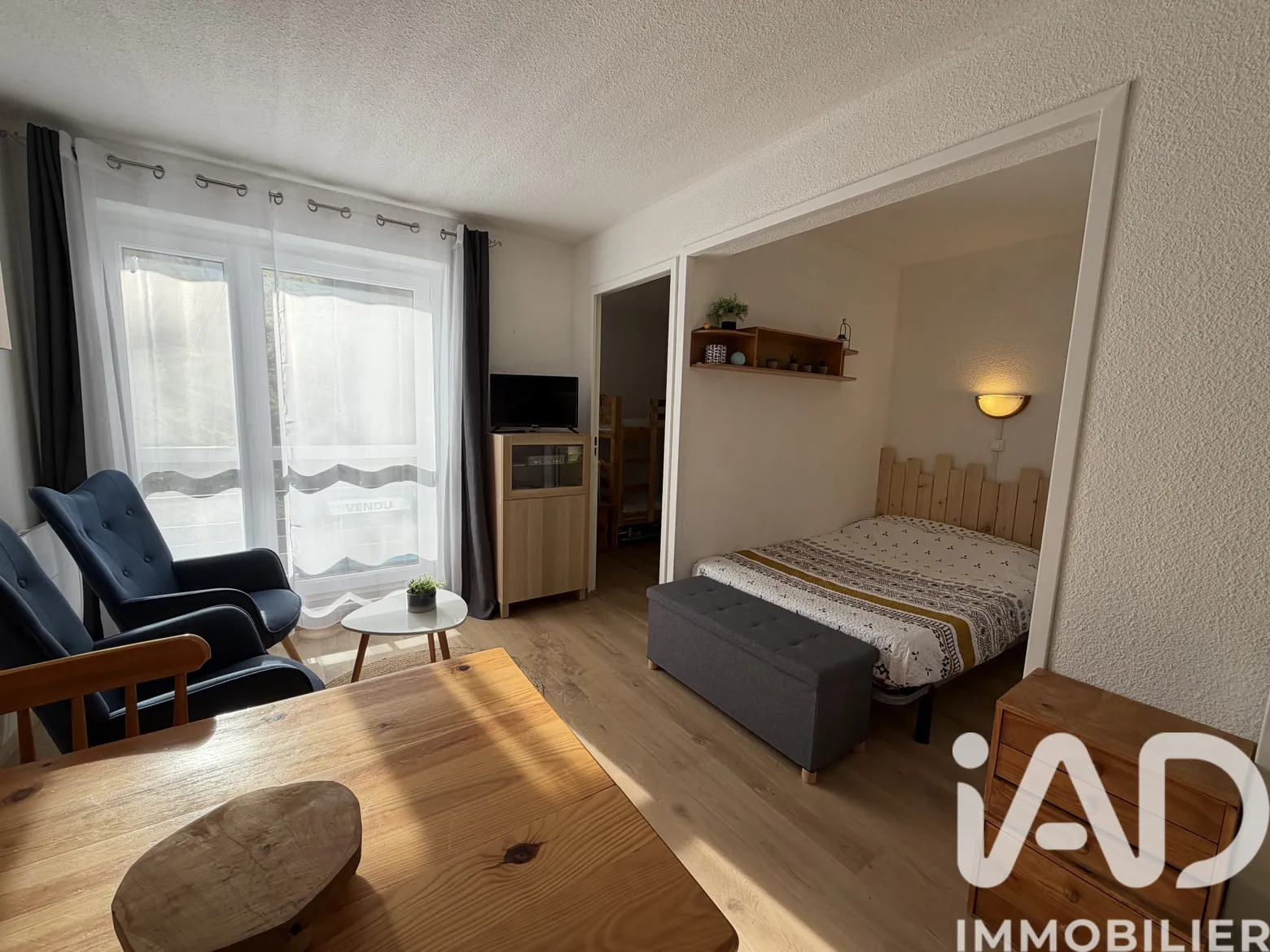 Appartement 2 pièces, 28m2 à Château-Bernard